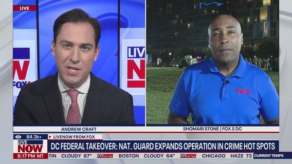 Nat. Guard expands operation in DC crime hot spots