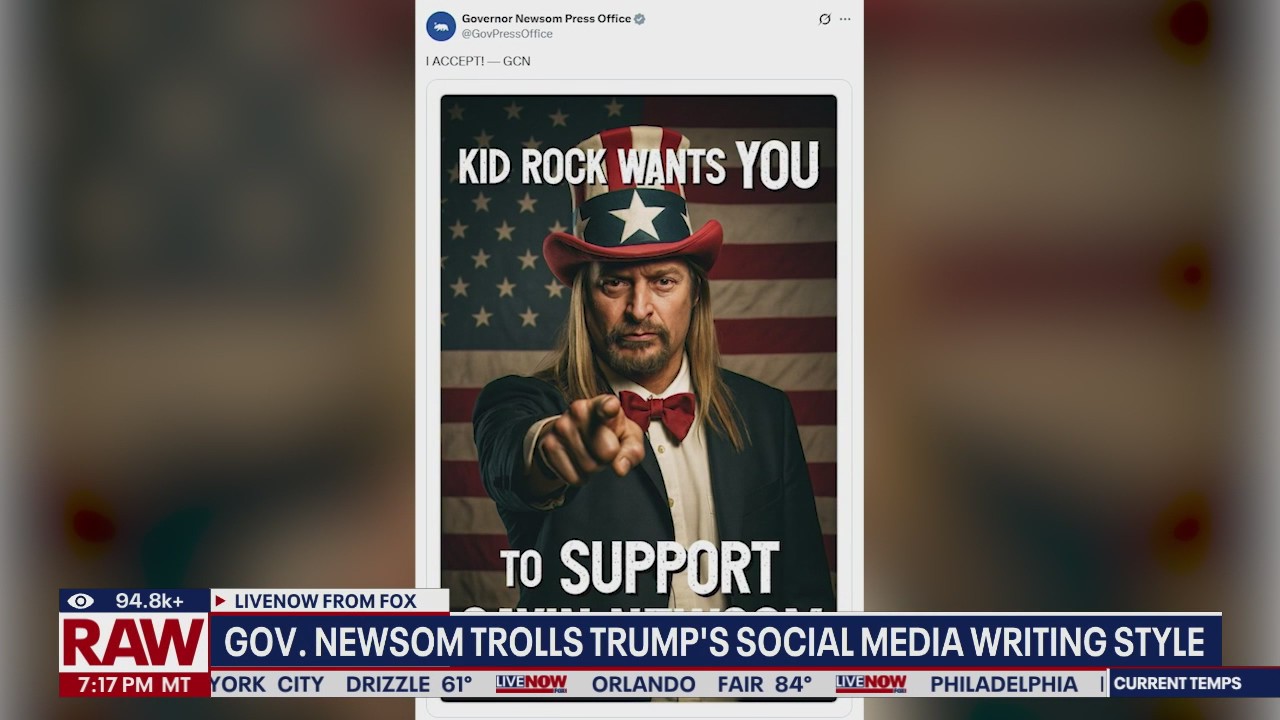 Gavin Newsom social media strategy makes headlines