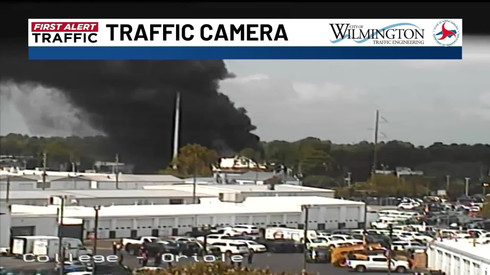 Gas line explosion rocks North Carolina veterinary center after car crash