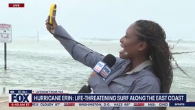 Hurricane Erin: Life-threatening surf