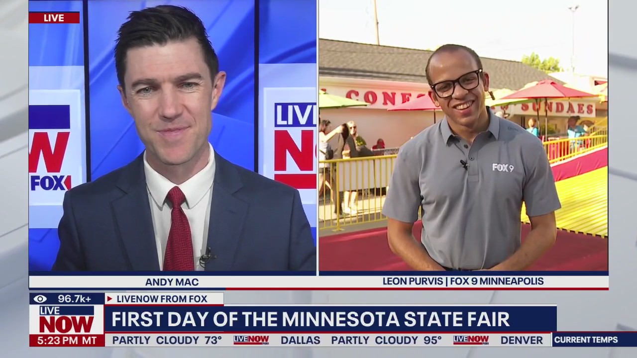 First day of the Minnesota State Fair