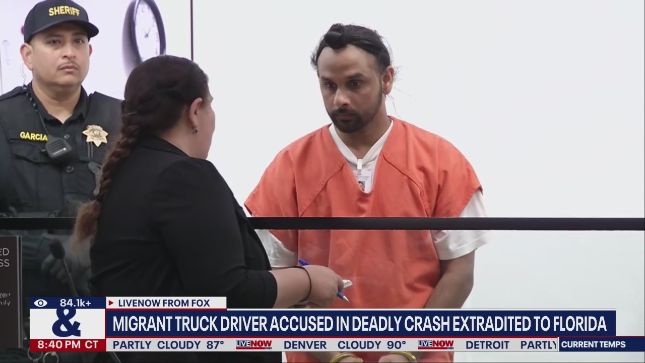 Illegal immigrant accused of killing 3, arrives in FL