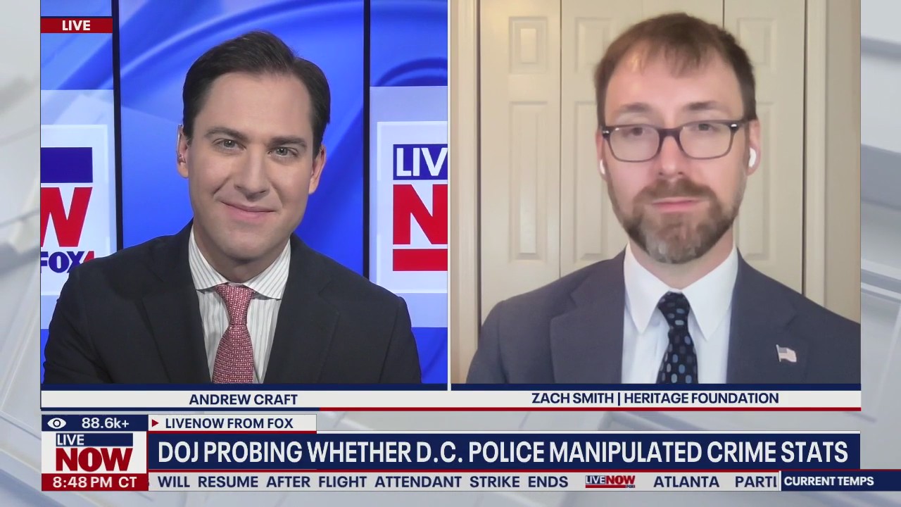 DOJ probing whether DC police manipulated crime stats | LiveNOW from FOX