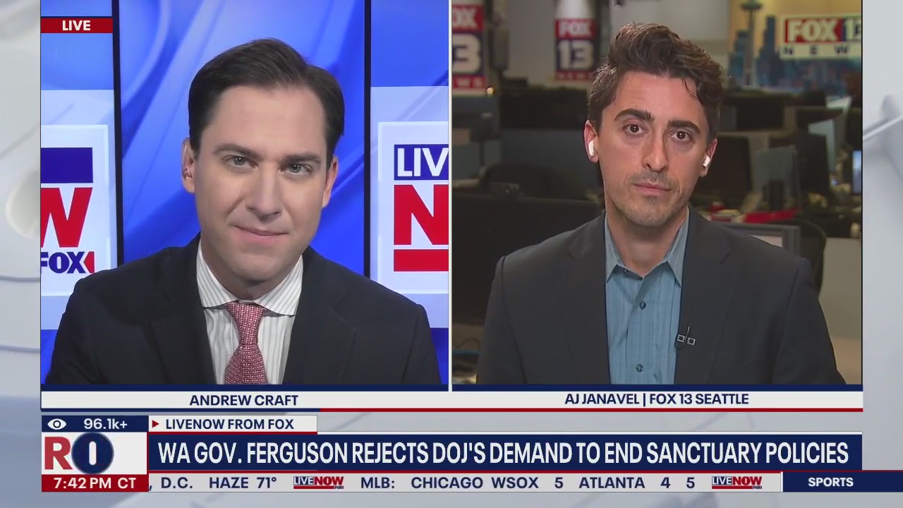WA Gov. rejects DOJ's demand on sanctuary policies