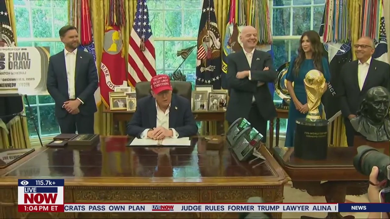 Pres. Trump makes FIFA World Cup announcement