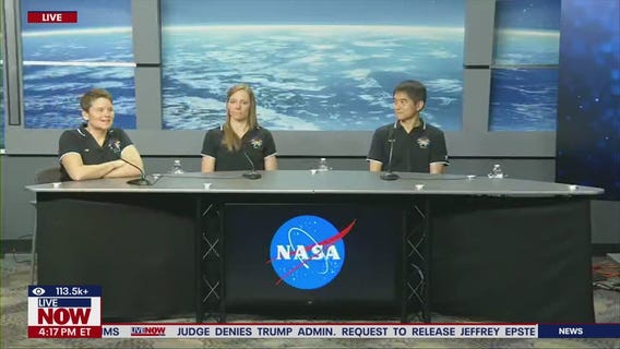 SpaceX Crew-10 astronauts speak after months in space