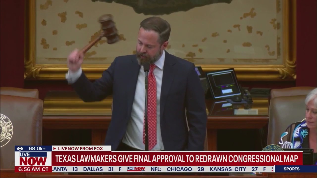 TX Lawmakers give approval to redrawn congressional map