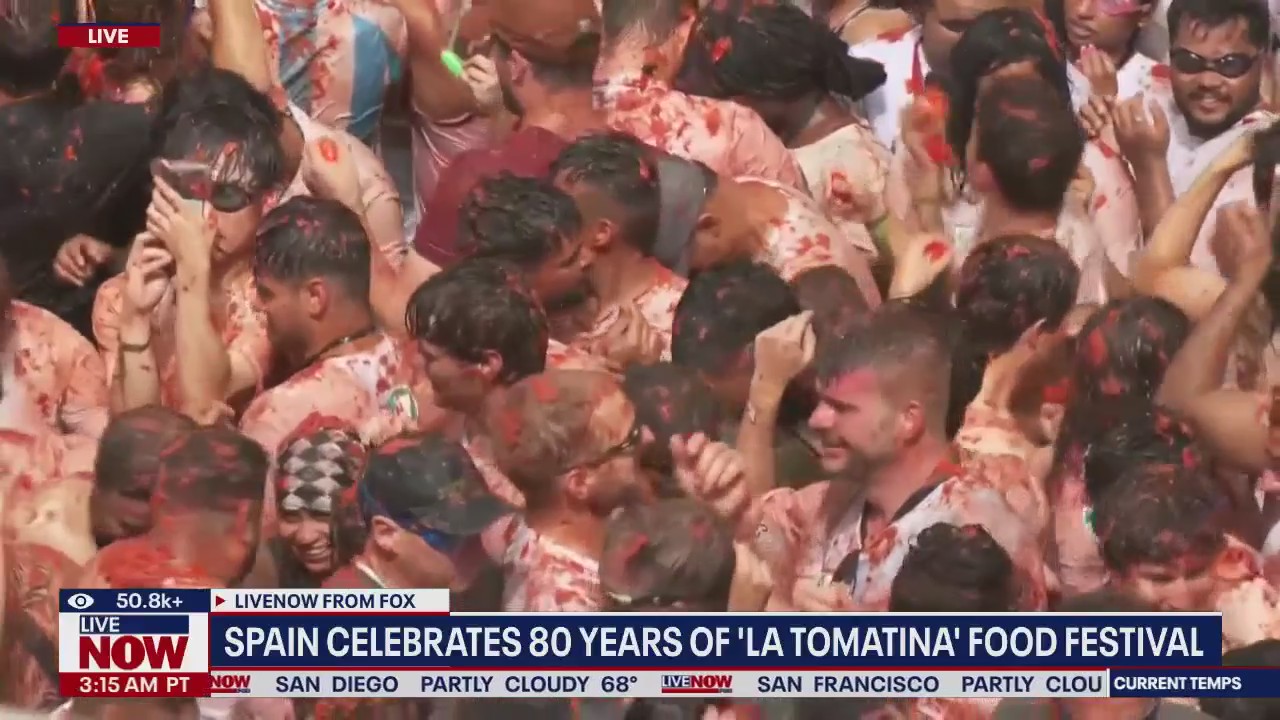 WATCH: Tomatina Festival marks 80 years