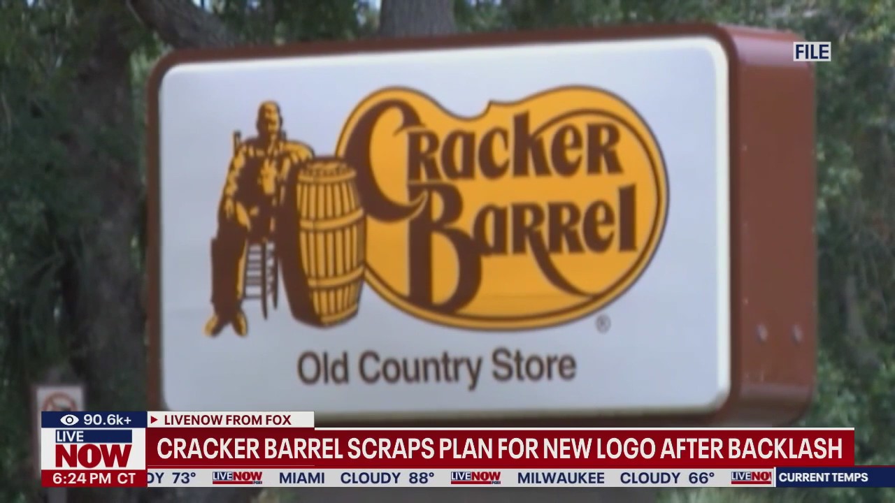 Cracker Barrel scraps plan for new logo after backlash