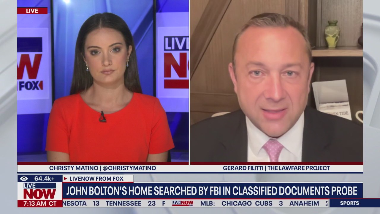 FBI raids John Bolton's home in classified documents probe