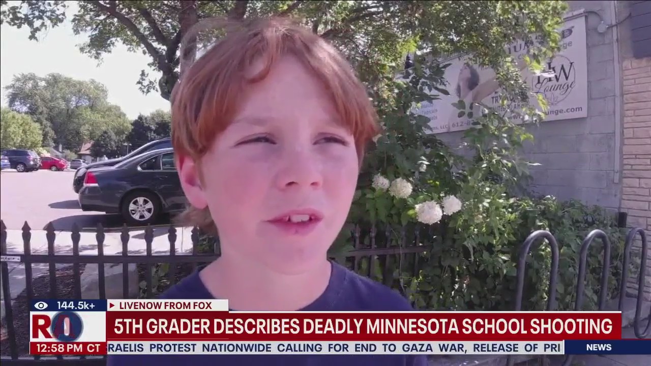 5th grader describes deadly Minnesota school shooting