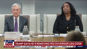 Trump says he's removing Fed Governor Lisa Cook
