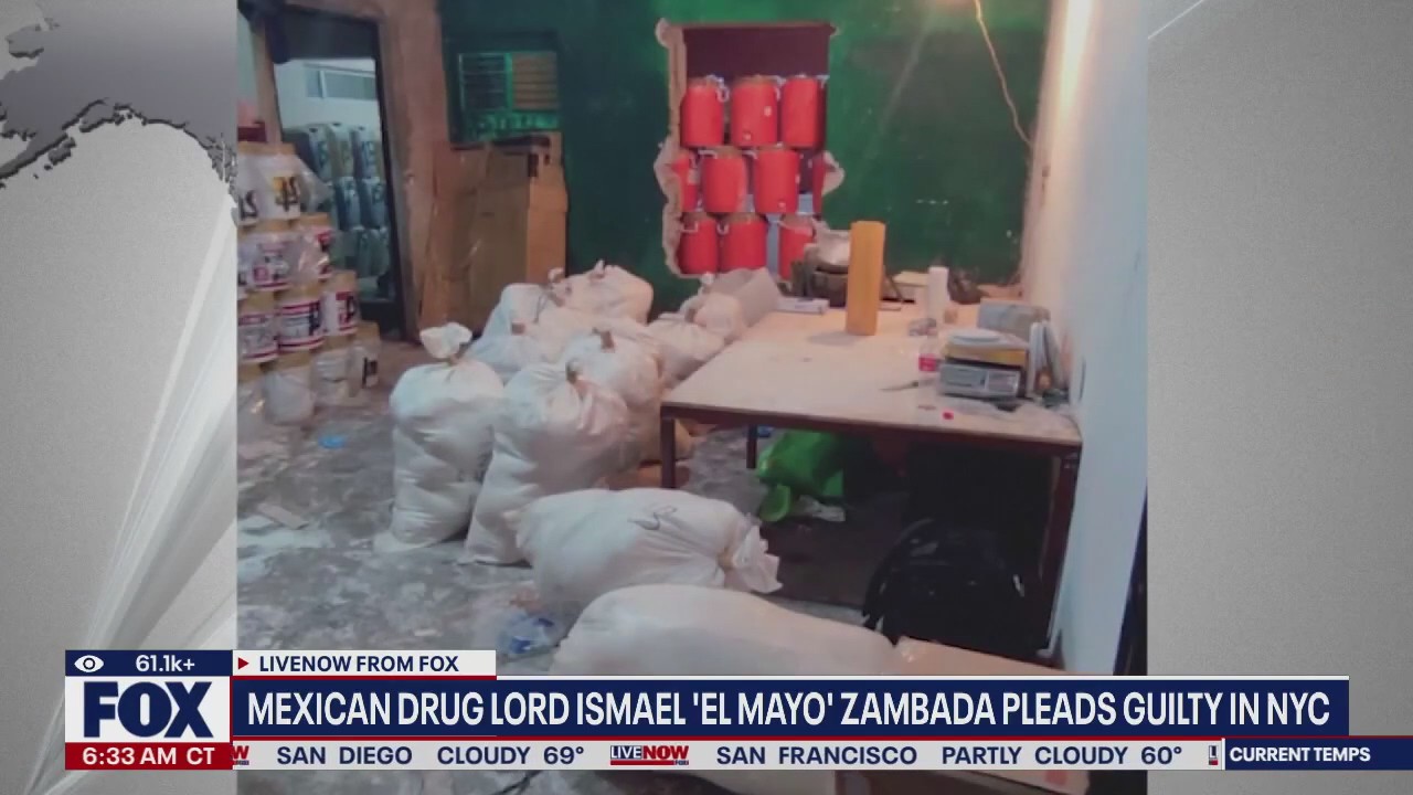 Mexican drug lord 'El Mayo' pleads guilty
