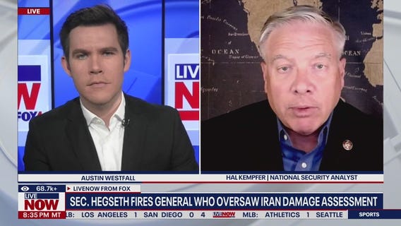 Hegseth fires general who oversaw Iran damage assessment