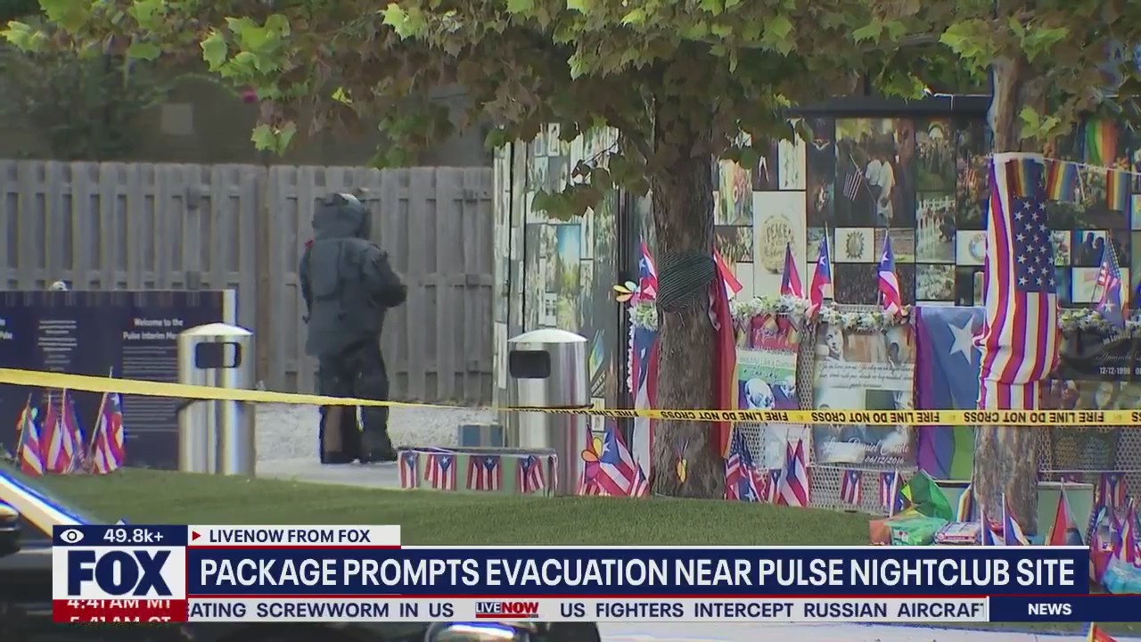 Package prompts evacuation near Pulse Nightclub site