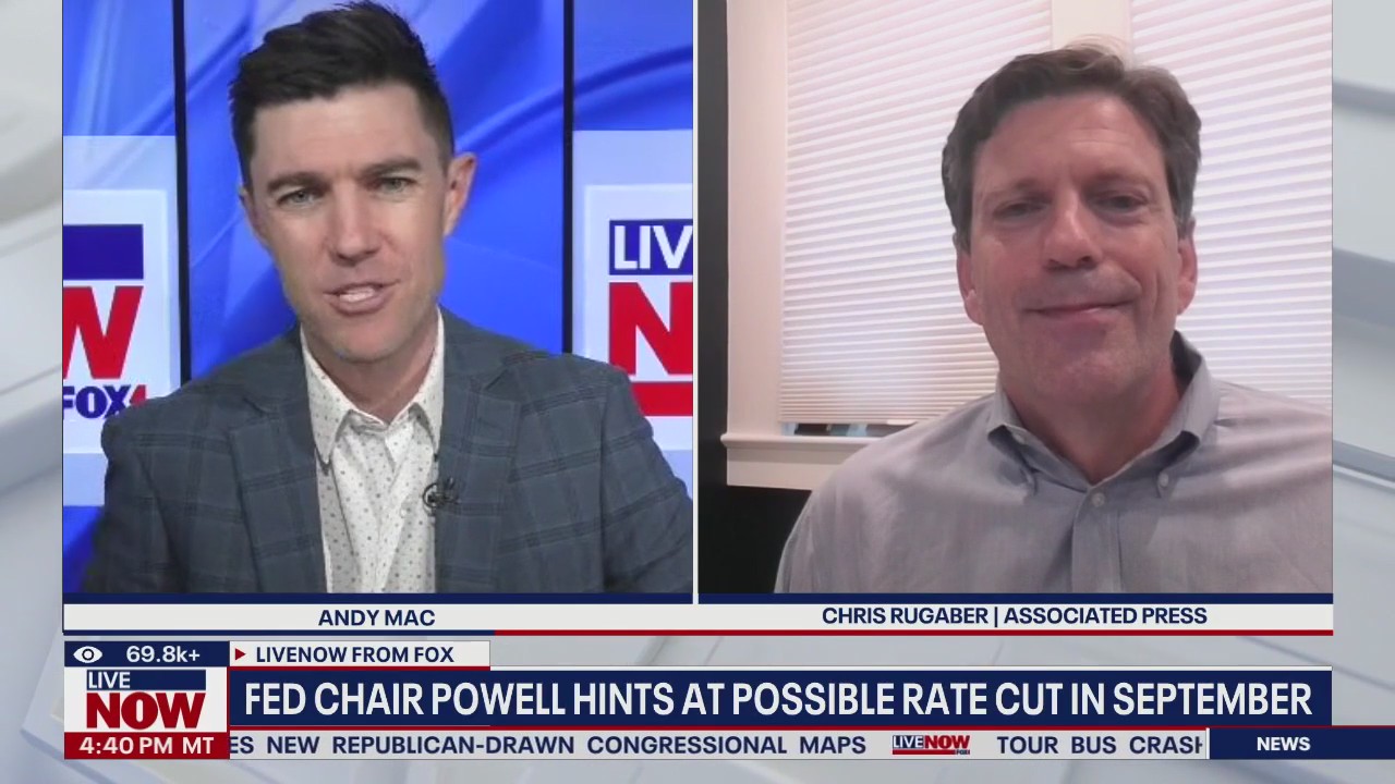 Fed Chair Powell hints at possible Sept. rate cut