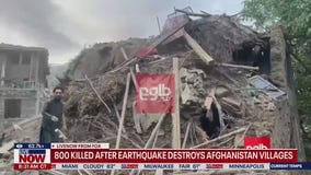 800 killed after earthquake hits Afghanistan