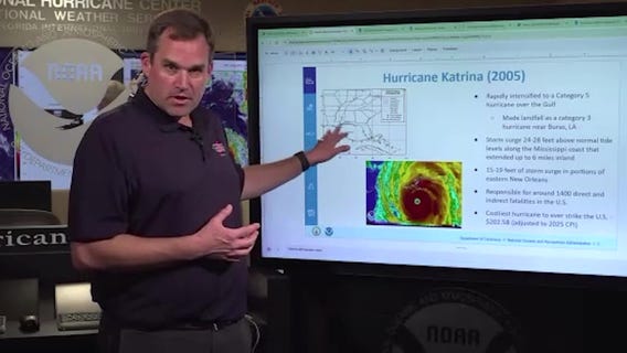 Meteorologist's perspective on Hurricane Katrina