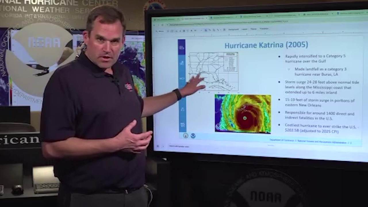 Meteorologist's perspective on Hurricane Katrina