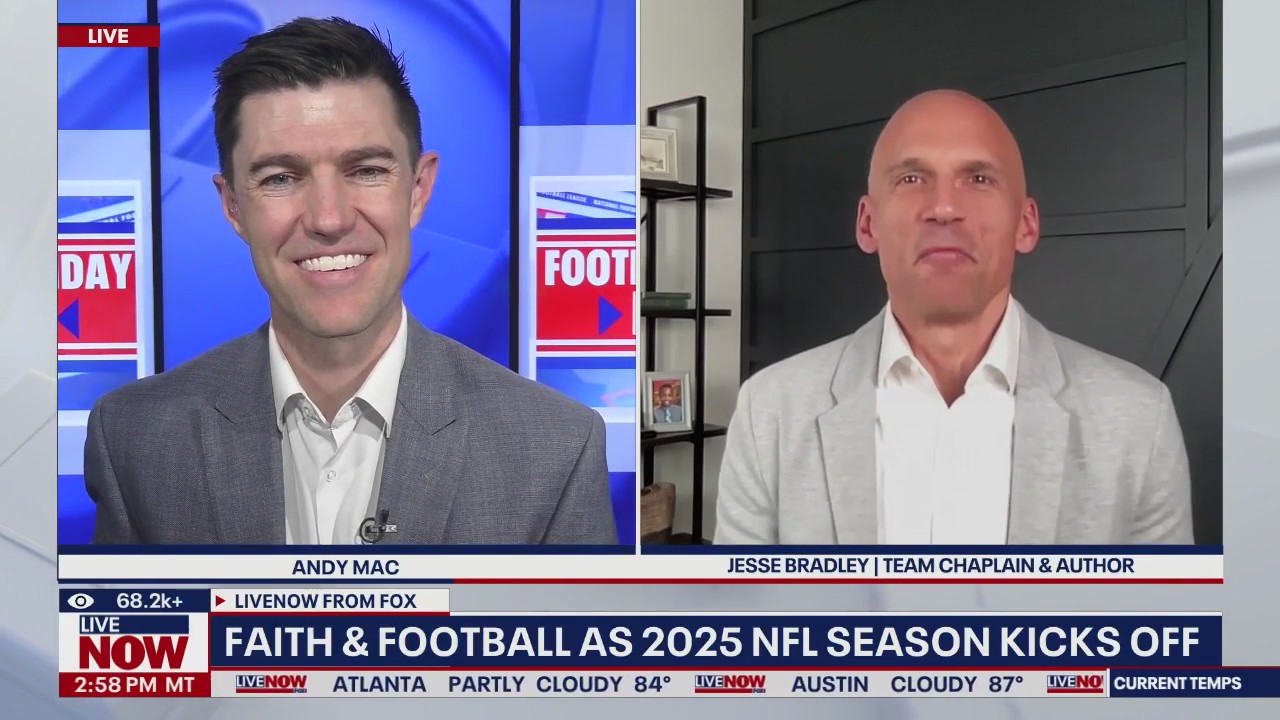 Faith & football: Chaplain gets ready for NFL season