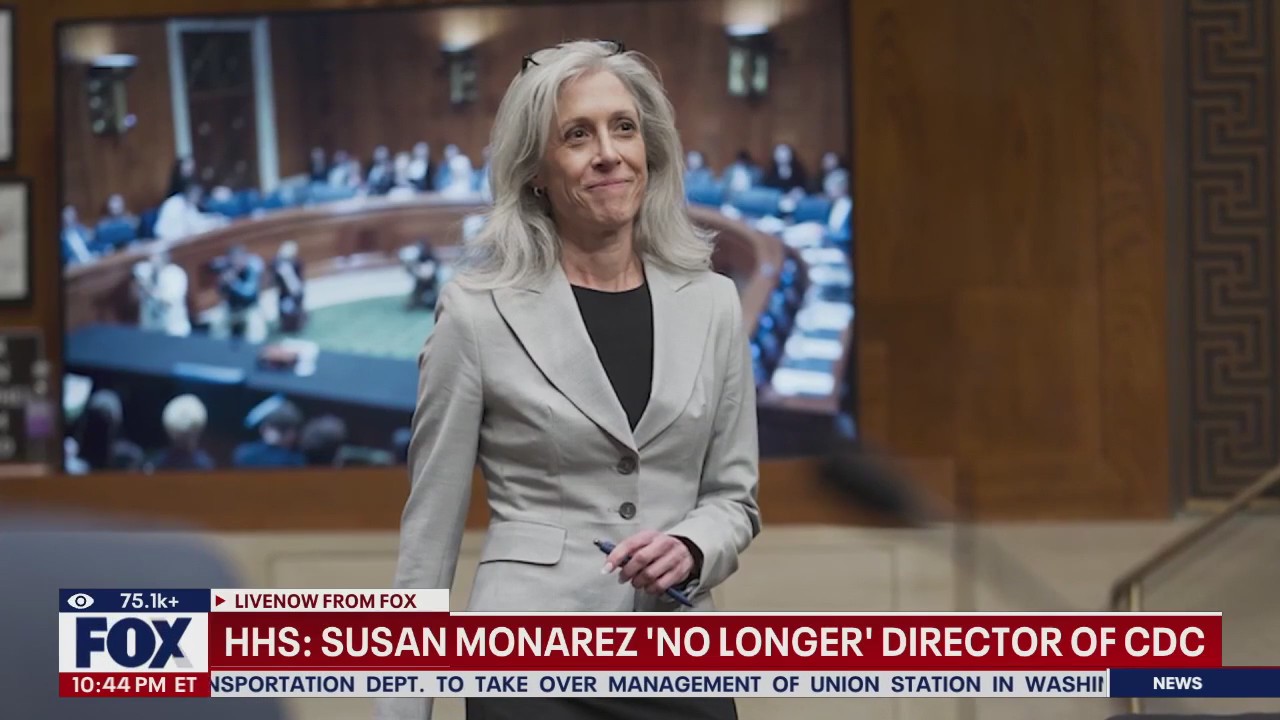 Susan Monarez 'no longer' director of CDC, HHS says