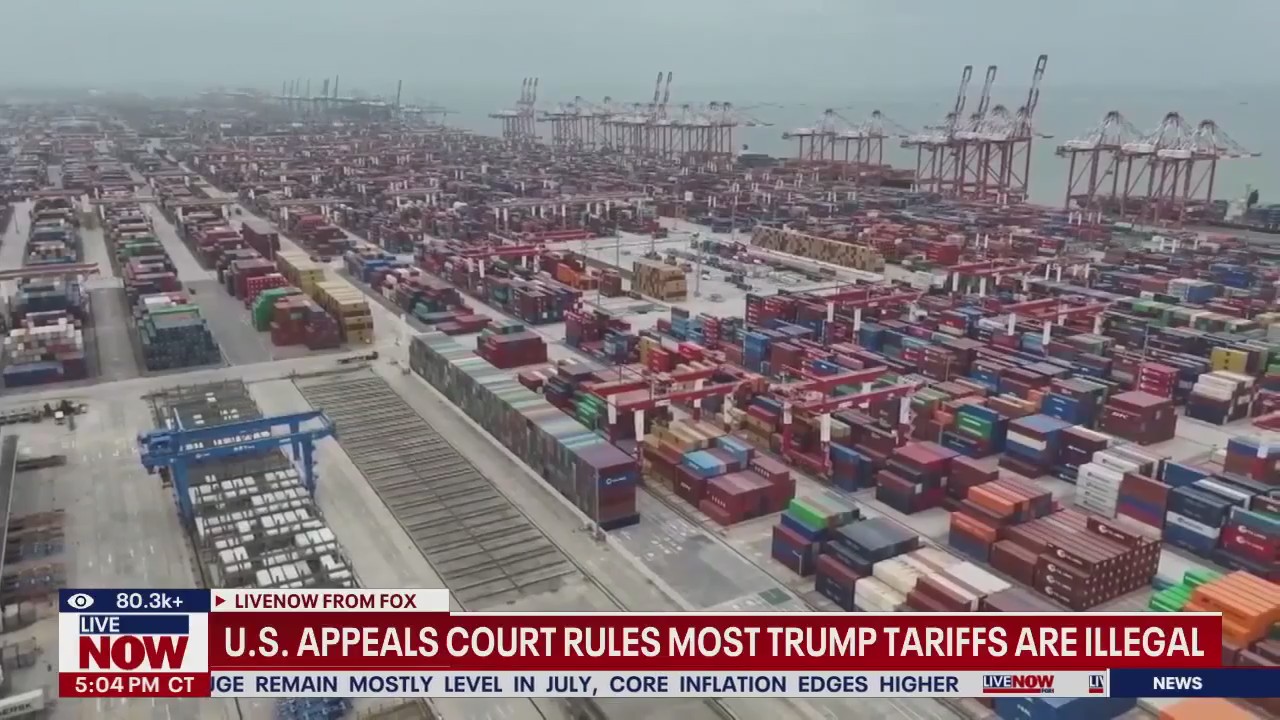 Most Trump tariffs are illegal, U.S. appeals court rules