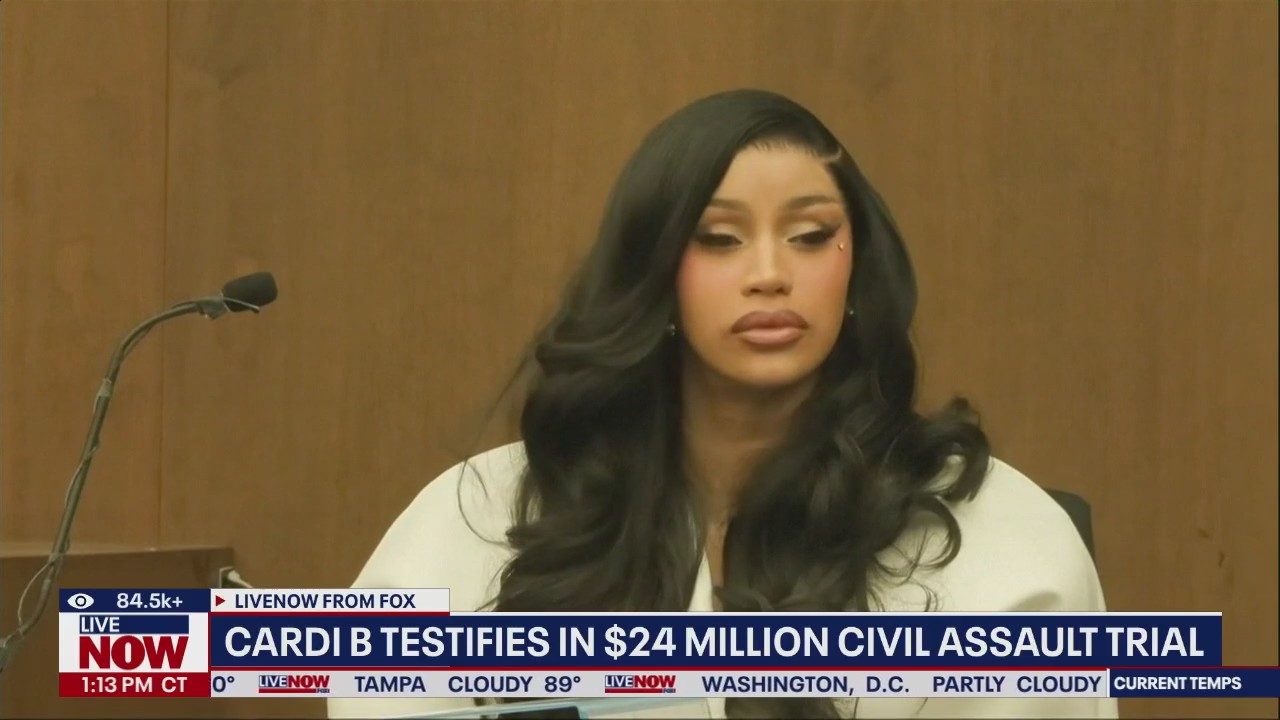 Cardi B testifies in $24M civil assault trial