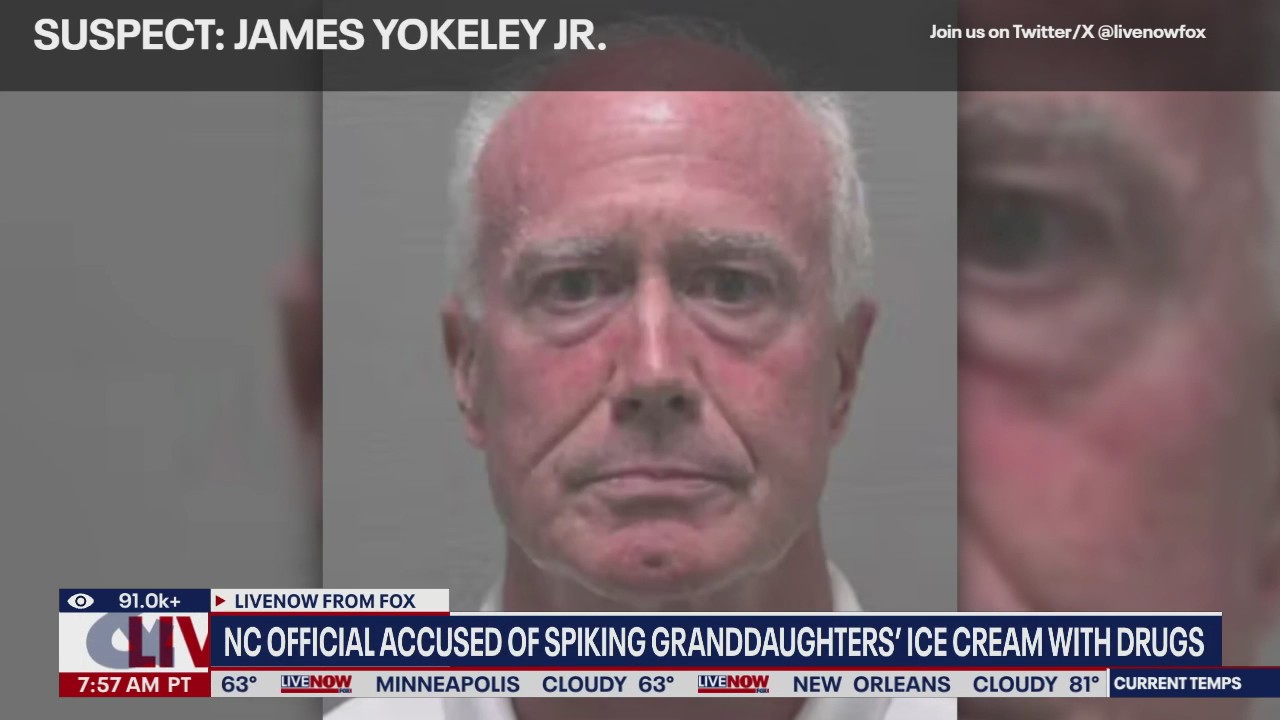 NC official accused of cocaine ice scream spike