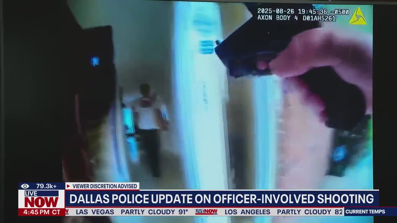 Bodycam video released in officer-involved shooting