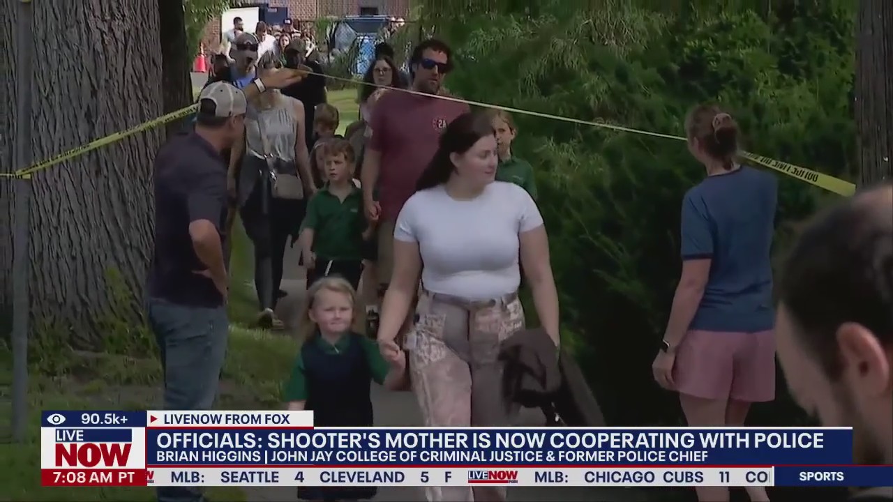 Minneapolis shooter's mom cooperating with police