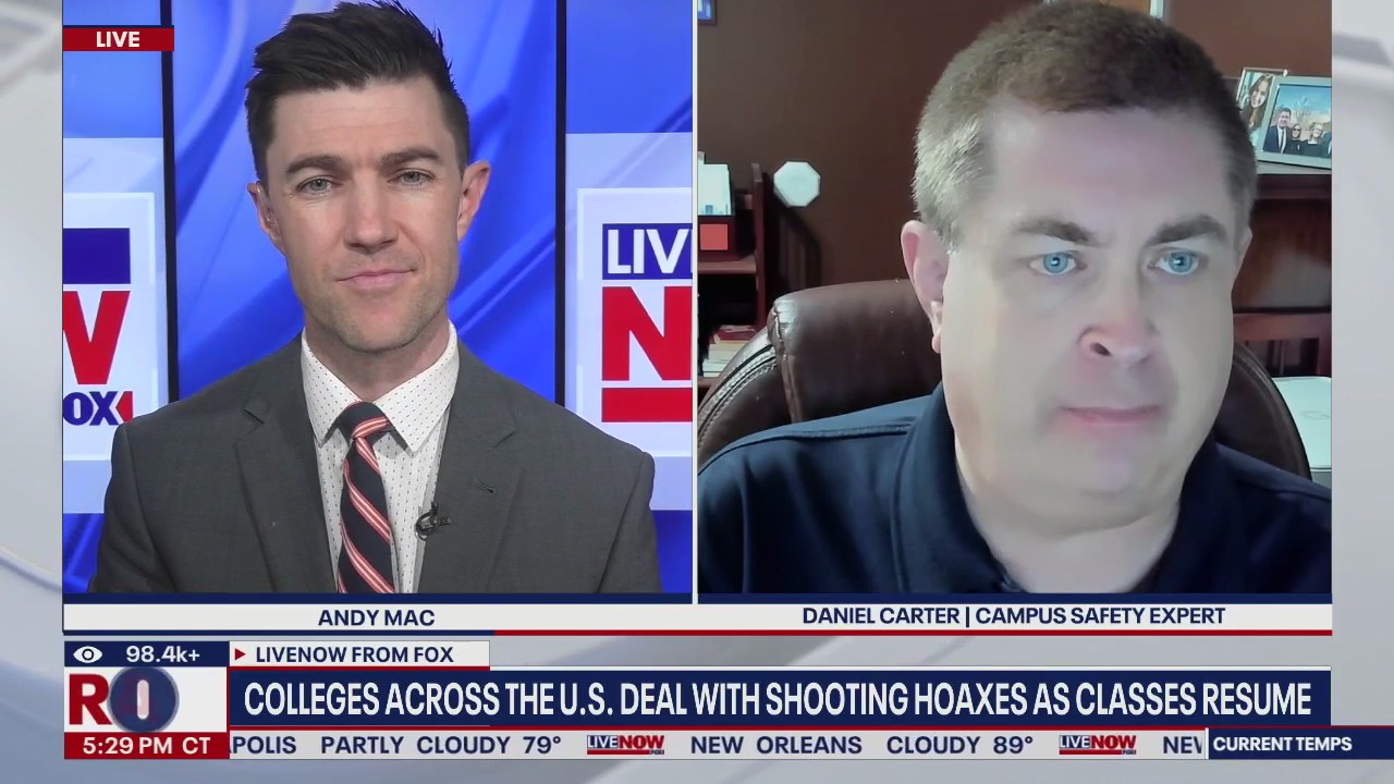 Shooting "hoaxes" called in at campuses nationwide