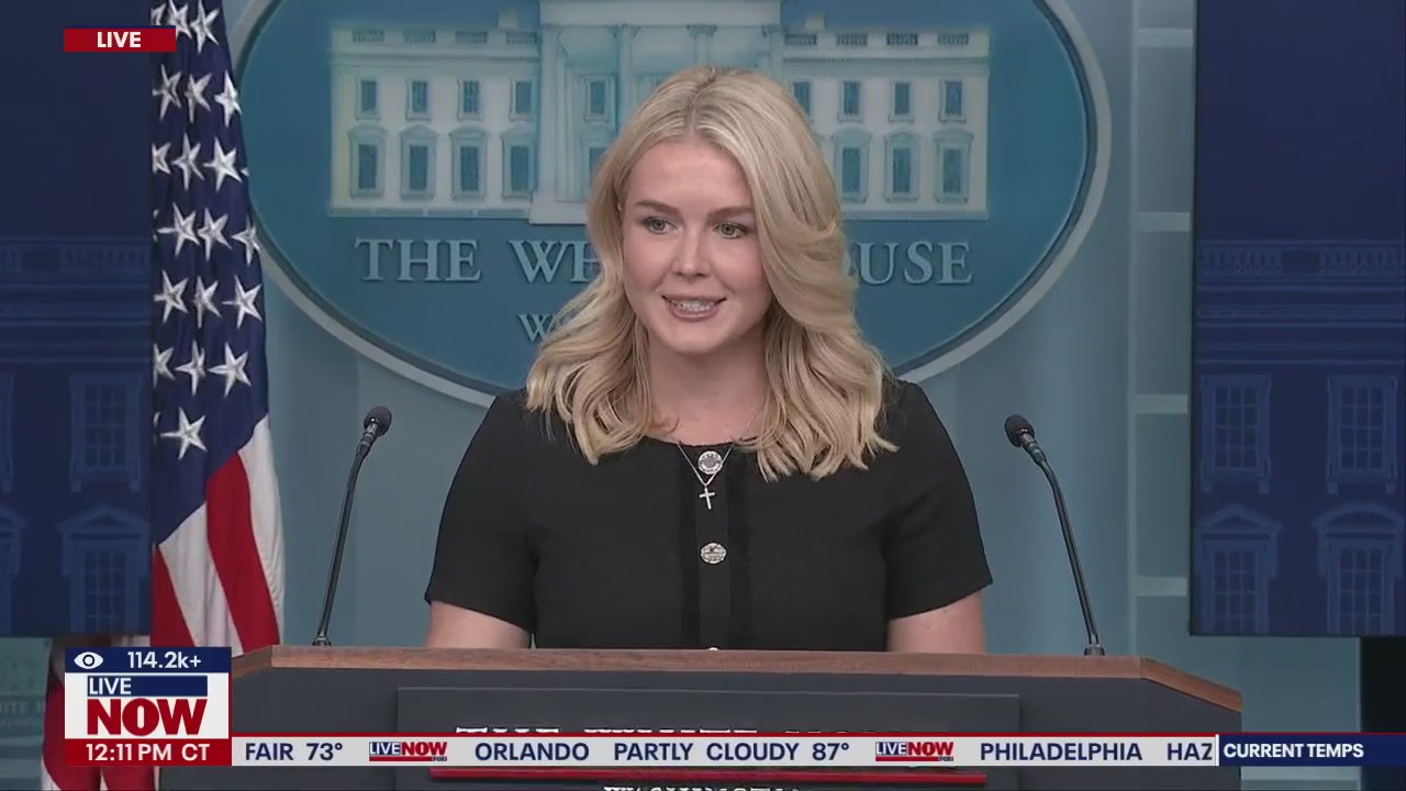 White House Press Secretary Leavitt on shooting