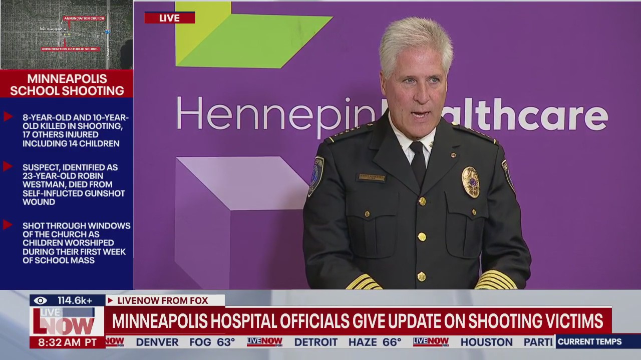 Minneapolis hospital officials give update on victims