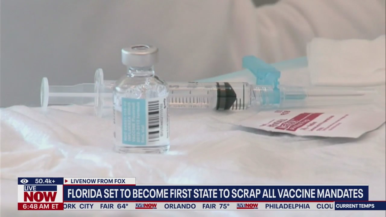 Florida could become first state to scrap vaccine mandates