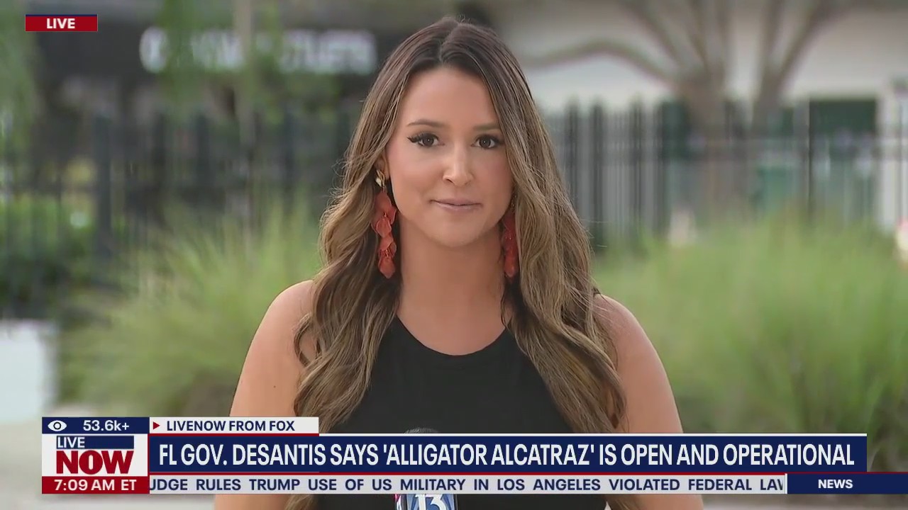 Desantis says "Alligator Alcatraz" is still operating