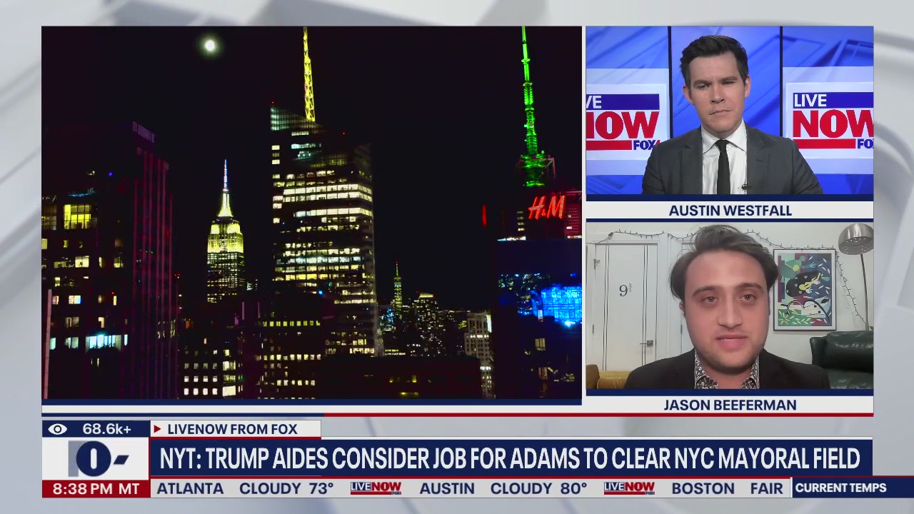 Trump aides consider job for NYC mayor Adams: report