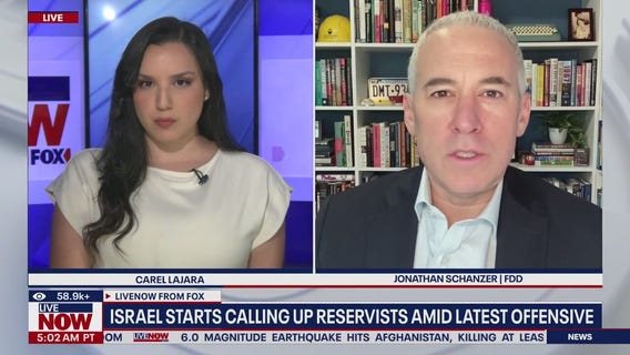 Israel calls up reservists amid latest offensive