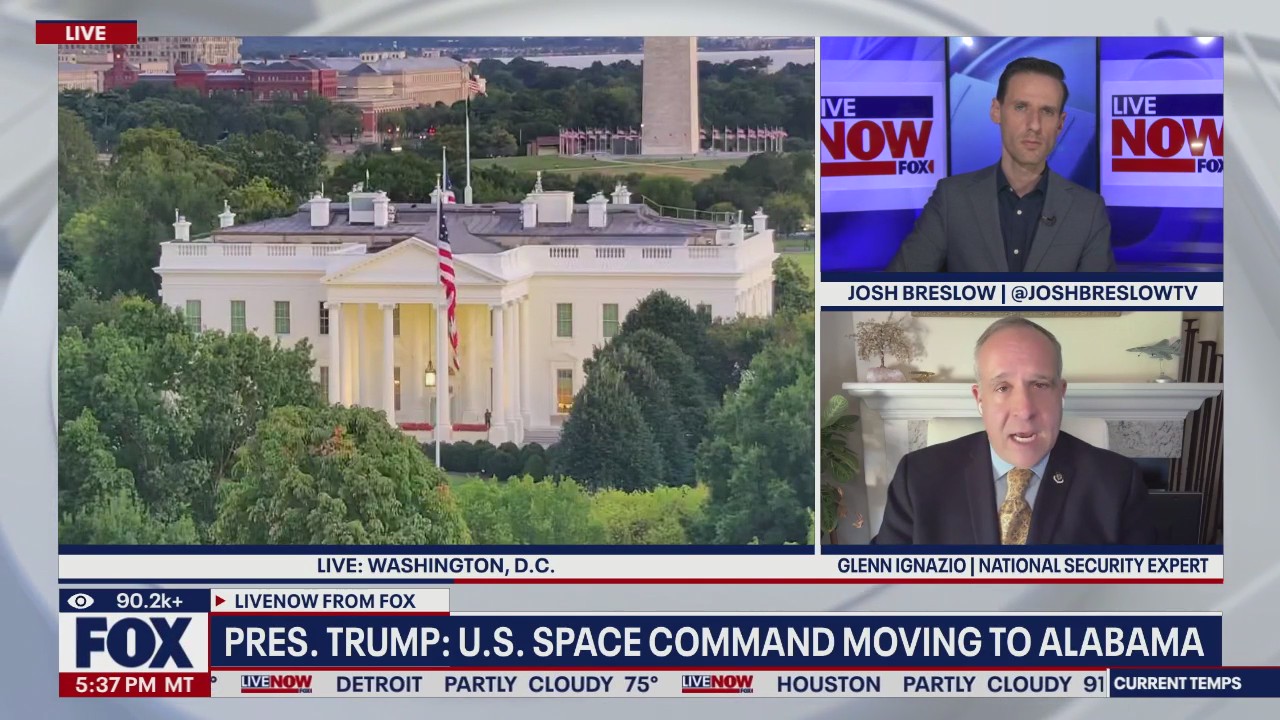 President Trump moves Space Command to Alabama