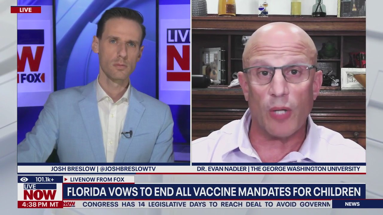DeSantis plans to end childhood vaccine mandates