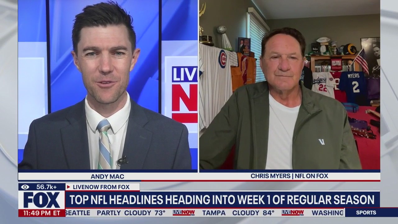 Top NFL headlines heading into Week 1