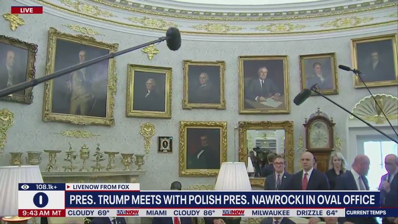 Pres. Trump meets with Polish President