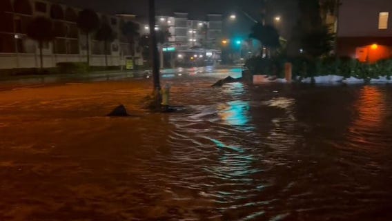 Madeira Beach floods during Hurricane Idalia