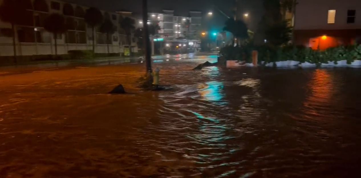 Madeira Beach floods during Hurricane Idalia