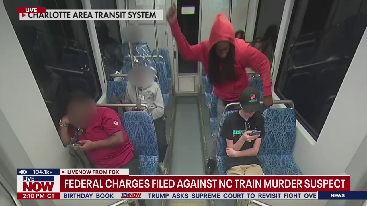 Charlotte train attack: Suspect federally charged