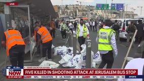 5 killed in shooting attack at Jerusalem bus stop