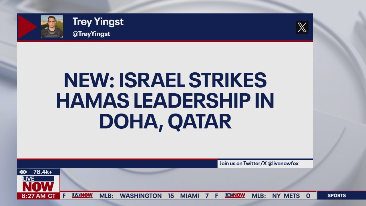 Israel strikes Hamas leadership in Qatar