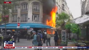 'Block Everything' protests sweep France