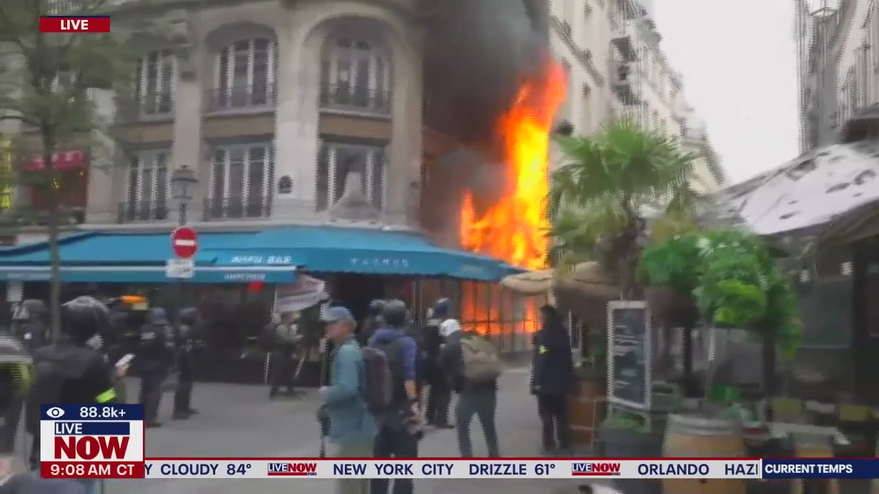 'Block Everything' protests sweep France