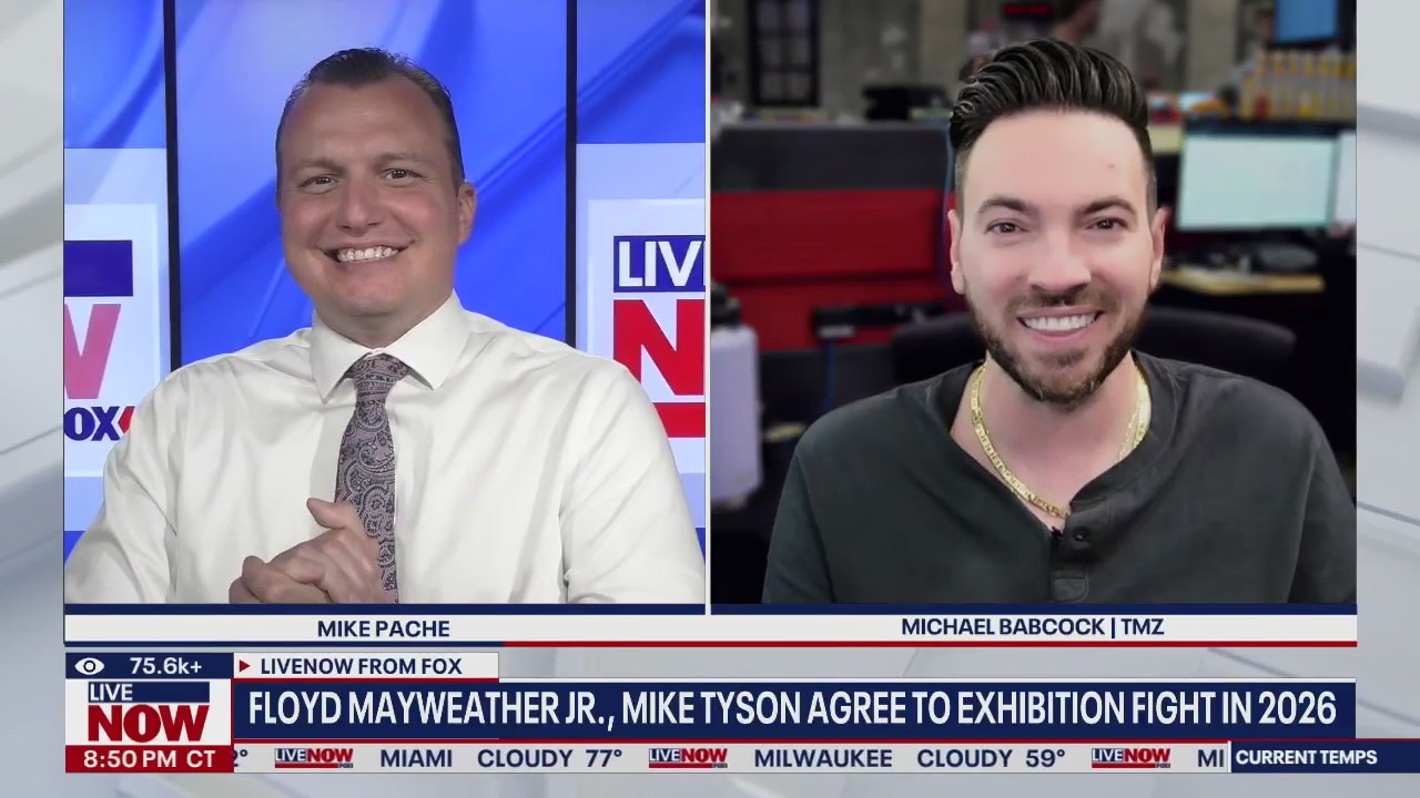 Mike Tyson, Floyd Mayweather Jr. agree to fight in 2026