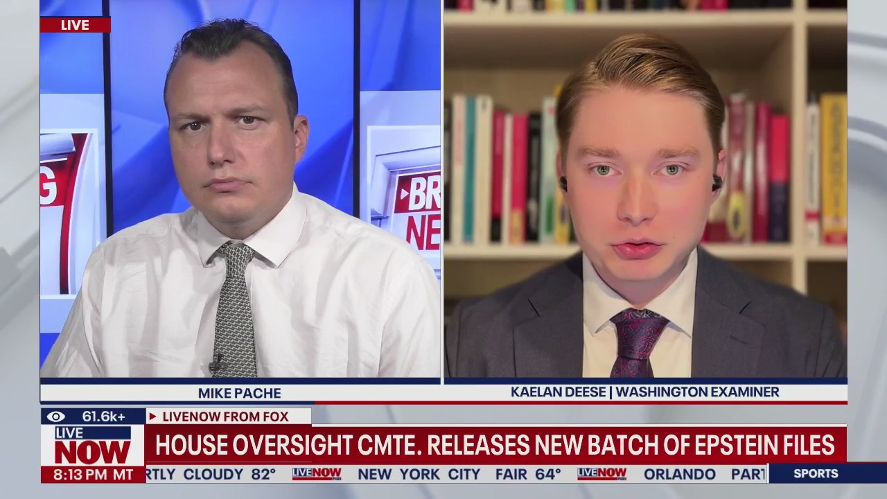 Oversight Committee releases batch of Epstein files